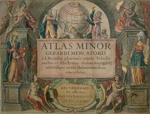Mercator, Atlas minor, edición de Amsterdam de 1634