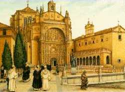 El convento dominico de San Esteban, en Salamanca