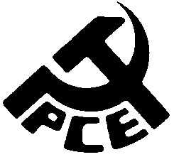 Partido Comunista de España (logotipo utilizado durante la transición, tras la muerte de Franco en 1975