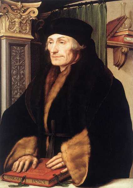 Erasmo por Holbein