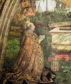 El papa Alejandro VI, por el Pinturicchio