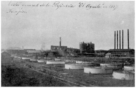 Refinería El Aguila, en Tampico, 1917