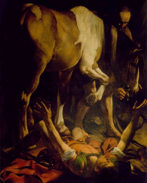 Caravaggio 1571-1610, Conversión de Saul
