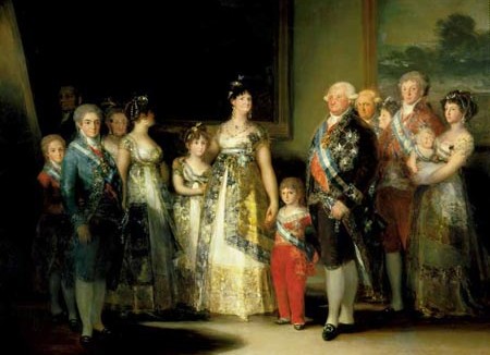 Goya, La familia de Carlos IV