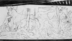 Picasso, Guernica, esbozos fotografiados por Dora Maar, mayo-junio 1937