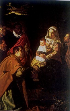 Velázquez, Adoración de los Reyes