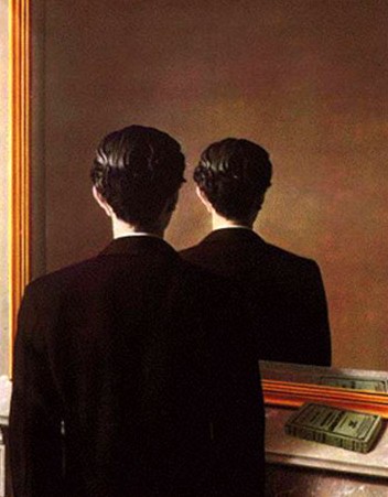 René Magritte, La reproduction interdite, c.1937