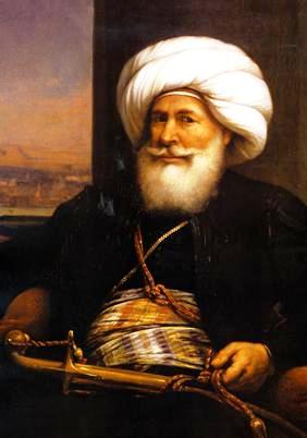 Mohamed Alí (1769-1849) por Augusto Couder (1841)