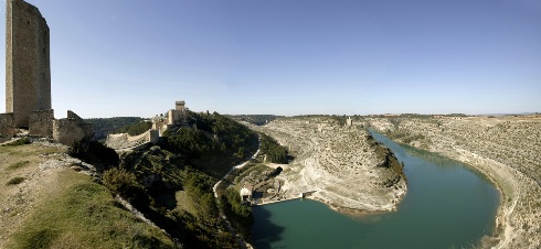 Vista panorámica de Alarcón (Cuenca)