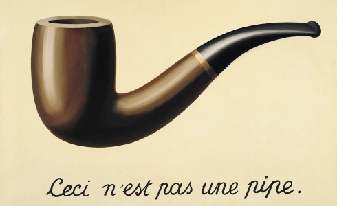 René Magritte, Ceci n'est pas une pipe, 1928