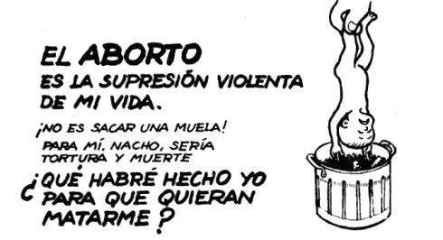 De la campaña de la Comisión Catalana en Defensa de la Vida, 1983