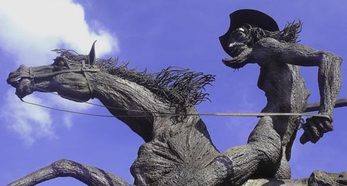 Estatua El Quijote
