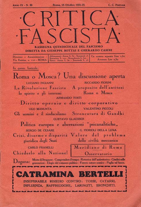 Revista Crítica Fascista