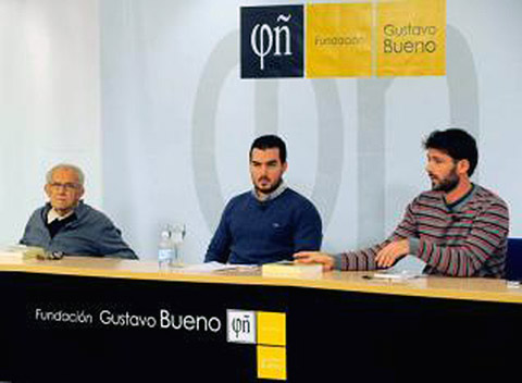 Gustavo Bueno, Javier Pérez Jara y Lino Camprubí